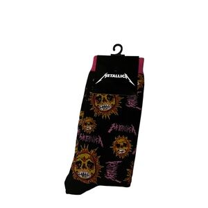 NWT Metallica Graphic Socks